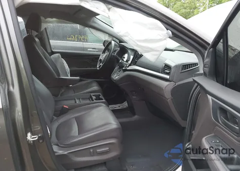 2018 Honda Odyssey Ex-L из США, поврежденный, VIN 5FNRL6H70JB105837